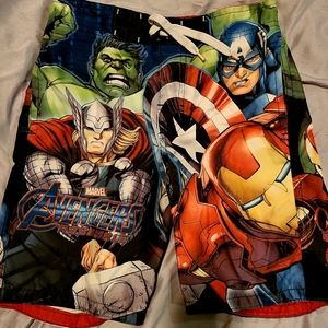4/$20 Boy's Marvel Avengers Swim Trunks